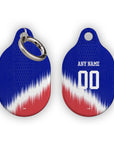 USA Red, White and Blue Copa America 2024 Away Kit AirTag Holder