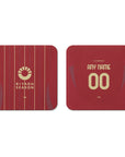 Roma Giallorossi 2024-25 Home Kit Coasters