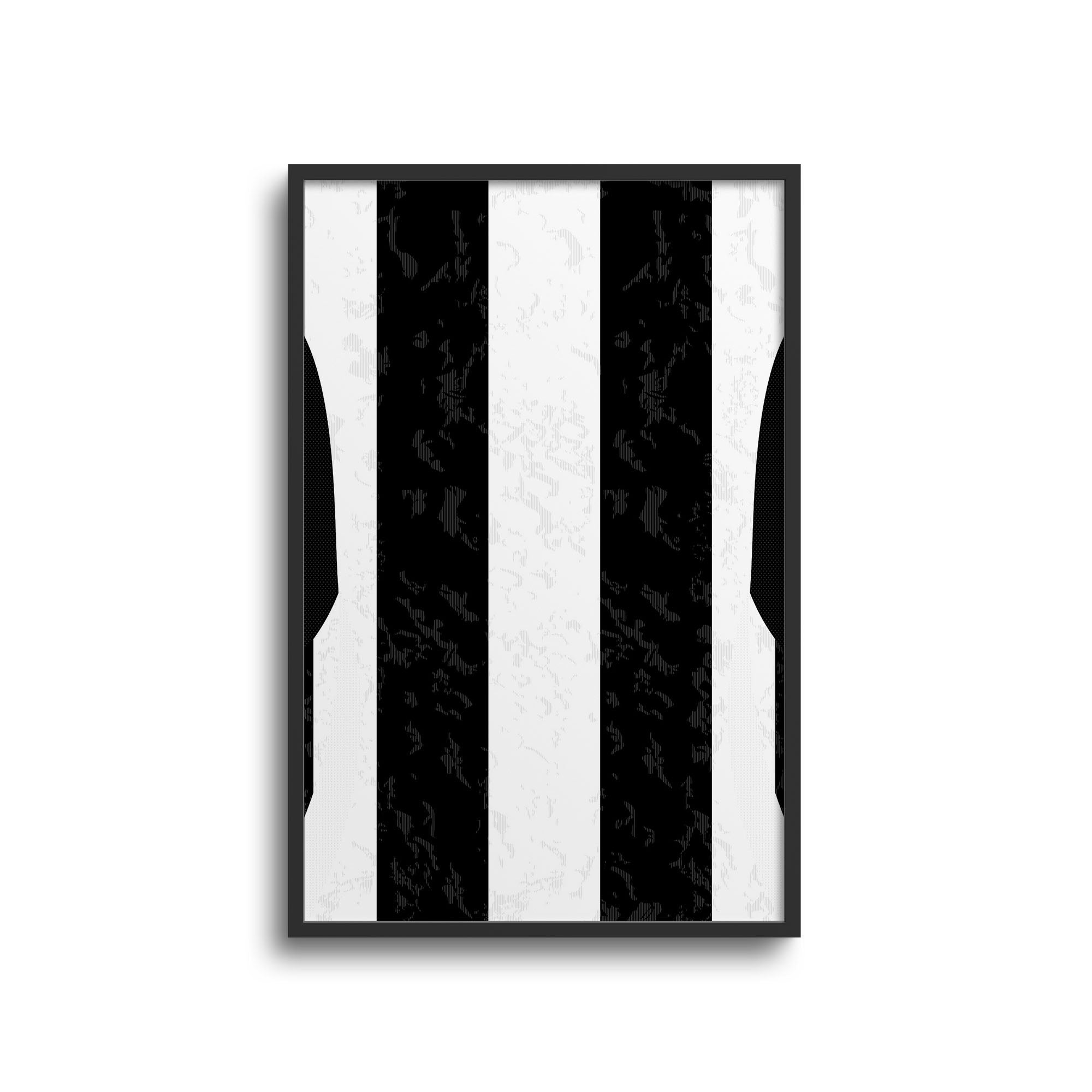 Piemonte Calcio Bianconeri 2024-25 Home Kit Poster
