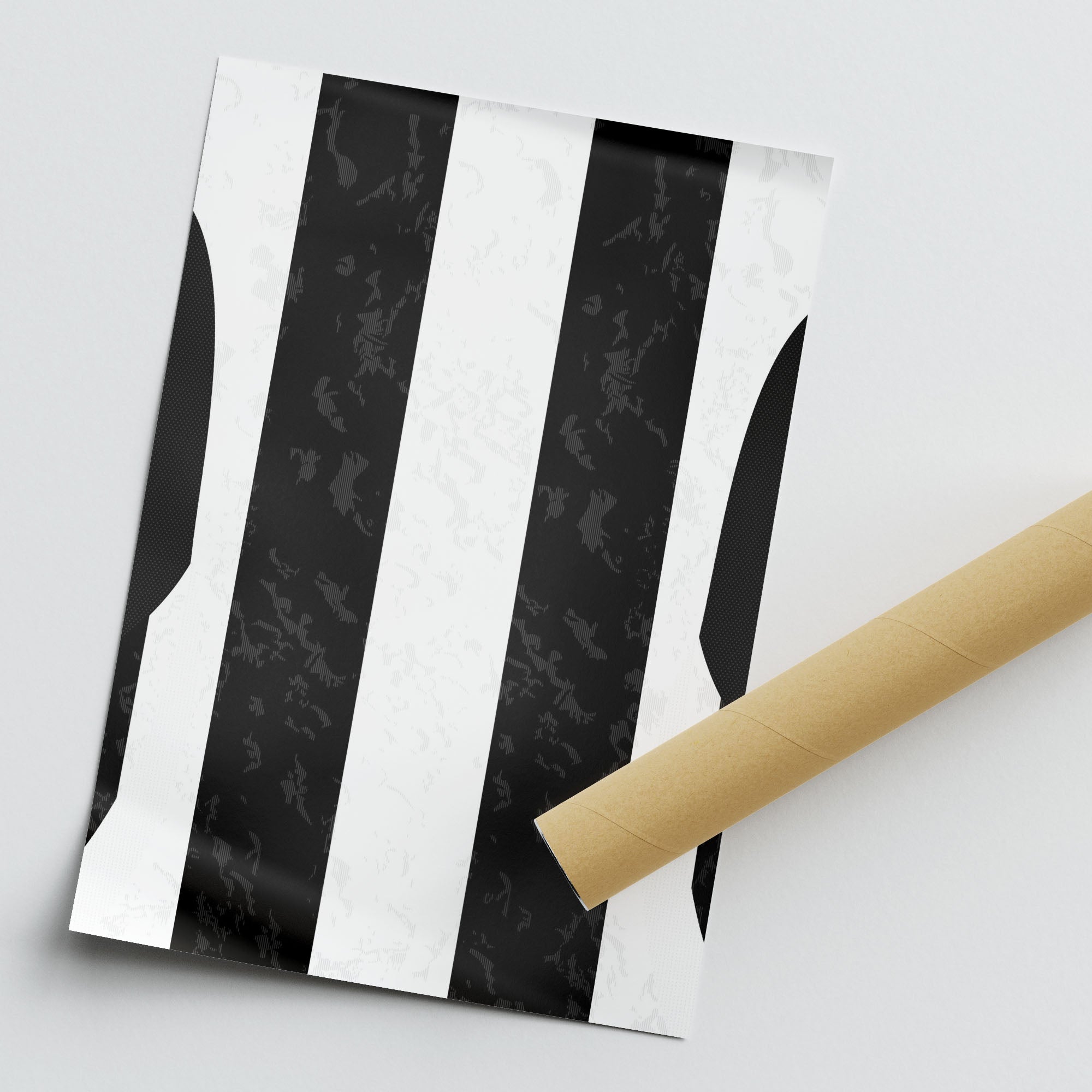 Piemonte Calcio Bianconeri 2024-25 Home Kit Poster