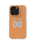 Phone case with the Kaiserslautern 2026-27 Goalkeeper football shirt design by RIPA Football