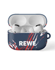 AirPods case with the FC Köln 2026-27 Third football shirt design by RIPA Football
