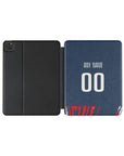 iPad case with the FC Köln 2026-27 Third football shirt design by RIPA Football