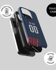 Phone case with the FC Köln 2026-27 Third football shirt design by RIPA Football