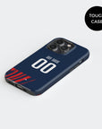 Phone case with the FC Köln 2026-27 Third football shirt design by RIPA Football