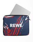 Laptop sleeve with the FC Köln 2026-27 Third football shirt design by RIPA Football