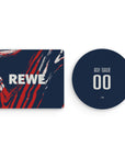Mouse pad with the FC Köln 2026-27 Third football shirt design by RIPA Football