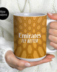 Mug with the AC Milan 2026-27 Goalkeeper football shirt design by RIPA Football