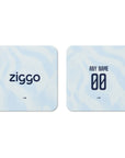 Coaster with the Ajax 2026-27 Third football shirt design by RIPA Football