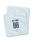 Coaster with the Ajax 2026-27 Third football shirt design by RIPA Football
