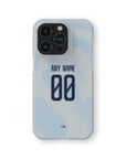 Phone case with the Ajax 2026-27 Third football shirt design by RIPA Football