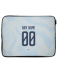 Laptop sleeve with the Ajax 2026-27 Third football shirt design by RIPA Football