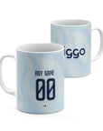 Mug with the Ajax 2026-27 Third football shirt design by RIPA Football