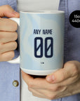 Mug with the Ajax 2026-27 Third football shirt design by RIPA Football