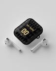 AirPods case with the Aston Villa 2026-27 Away football shirt design by RIPA Football