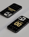 Phone case with the Aston Villa 2026-27 Away football shirt design by RIPA Football