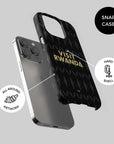 Phone case with the Aston Villa 2026-27 Away football shirt design by RIPA Football