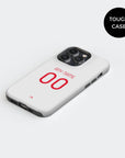 Phone case with the Atalanta 2026-27 Away football shirt design by RIPA Football