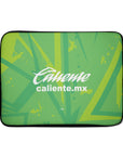 Laptop sleeve with the Atlas 2026-27 Goalkeeper football shirt design by RIPA Football