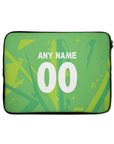 Laptop sleeve with the Atlas 2026-27 Goalkeeper football shirt design by RIPA Football