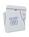 Coaster with the Atlético Madrid 2026-27 Third football shirt design by RIPA Football