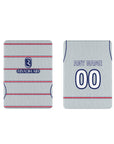 iPad case with the Atlético Madrid 2026-27 Third football shirt design by RIPA Football
