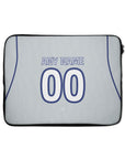 Laptop sleeve with the Atlético Madrid 2026-27 Third football shirt design by RIPA Football
