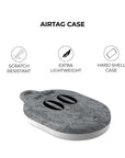 AirTag holder with the Barcelona 2026-27 Goalkeeper football shirt design by RIPA Football