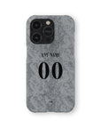 Phone case with the Barcelona 2026-27 Goalkeeper football shirt design by RIPA Football