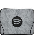 Laptop sleeve with the Barcelona 2026-27 Goalkeeper football shirt design by RIPA Football