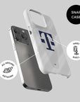 Phone case with the Bayern Munich 2026-27 Away football shirt design by RIPA Football
