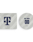 Mouse pad with the Bayern Munich 2026-27 Away football shirt design by RIPA Football