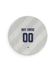 Mouse pad with the Bayern Munich 2026-27 Away football shirt design by RIPA Football