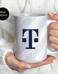 Mug with the Bayern Munich 2026-27 Away football shirt design by RIPA Football