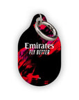 AirTag holder with the Benfica 2026-27 Third football shirt design by RIPA Football