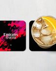 Coaster with the Benfica 2026-27 Third football shirt design by RIPA Football