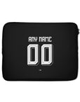Laptop sleeve with the Benfica 2026-27 Third football shirt design by RIPA Football