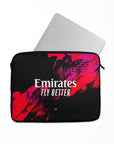 Laptop sleeve with the Benfica 2026-27 Third football shirt design by RIPA Football