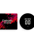 Mouse pad with the Benfica 2026-27 Third football shirt design by RIPA Football