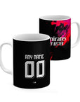 Mug with the Benfica 2026-27 Third football shirt design by RIPA Football