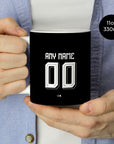 Mug with the Benfica 2026-27 Third football shirt design by RIPA Football