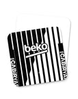 Coaster with the Besiktas 2026-27 Away football shirt design by RIPA Football