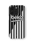 Phone case with the Besiktas 2026-27 Away football shirt design by RIPA Football