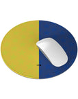 Mouse pad with the Boca Juniors 2026 Prematch football shirt design by RIPA Football