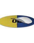 Mouse pad with the Boca Juniors 2026 Prematch football shirt design by RIPA Football