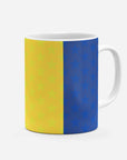 Mug with the Boca Juniors 2026 Prematch football shirt design by RIPA Football