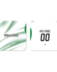 Coaster with the Borussia Mönchengladbach 2026-27 Home football shirt design by RIPA Football