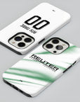 Phone case with the Borussia Mönchengladbach 2026-27 Home football shirt design by RIPA Football