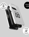 Phone case with the Borussia Mönchengladbach 2026-27 Home football shirt design by RIPA Football