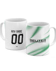 Mug with the Borussia Mönchengladbach 2026-27 Home football shirt design by RIPA Football